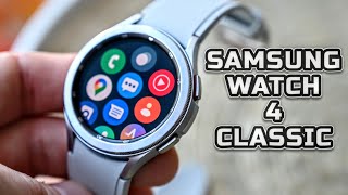 Samsung Galaxy Watch 4 Classic review walkthrough and more [upl. by Arobed555]