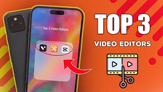 Top 3 BEST Video Editing Apps for iPhone amp Android Without Watermark  2024 [upl. by Livesay314]