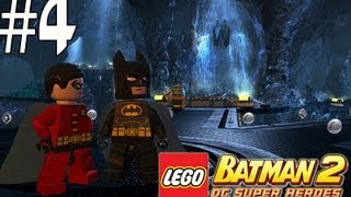 Lego Batman 2  Walkthrough Part 4 Courtyard Clean Up [upl. by Anaila]