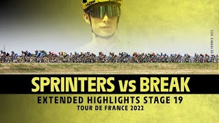 Highlights  Stage 19  TDF2022 [upl. by Oran]