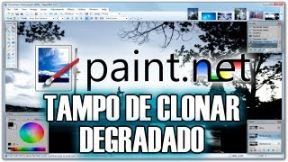 Paint NET  Tutorial  Parte 8  Tampon de Clonar y degradado [upl. by Ainel362]