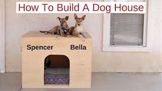 Winter Dog House Build DIY Very Fast and Easy [upl. by Ecirad449]