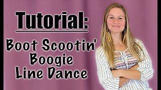 Boot Scootin Boogie Line Dance Tutorial [upl. by Rasecoiluj]