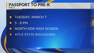 Fort Wayne Community Schools hosting a PreK event [upl. by Ahsimet443]