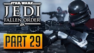 Star Wars Jedi Fallen Order  100 Walkthrough Part 29 Infiltrating Fortress Inquisitorius [upl. by Anaderol615]