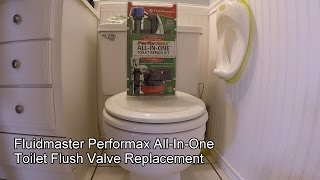 How to fix toilet leak  Fluidmaster allinone complete repair kit installation [upl. by Arline326]