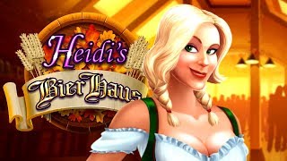 Heidis Bier Haus Slot  NICE SESSION ALL FEATURES [upl. by Uon]