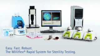 Milliflex® Rapid System for Sterility Testing  Pharma [upl. by Ruthi]