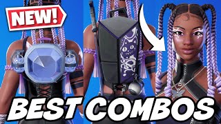 BEST COMBOS FOR NEW ZURI SKIN  Fortnite [upl. by Aleekat]