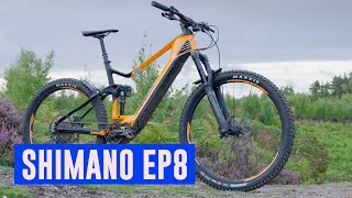 Shimano EP8 Motor Review in 2021 Merida eONESIXTY [upl. by Luapnhoj]