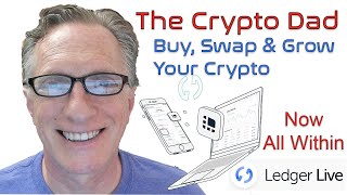 How to Buy and Trade Crypto Directly Within Ledger Live Using Your Ledger Nano Hardware Wallet [upl. by Hapte541]