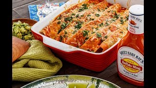 Buffalo Chicken Enchiladas [upl. by Mullins468]