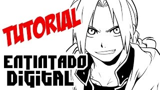 Entintado Digital TUTORIAL COMPLETO [upl. by Amiarom316]