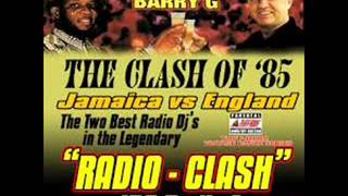 Barry G vs David Rodigan  Legendary Radio Clash 1985 pt1 [upl. by Yltneb]