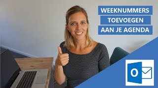 Weeknummers in je Agenda toevoegen 📅 [upl. by Chelsey]