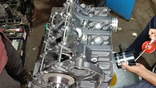 Toyota land cruiser 1vdftv engine rebuild [upl. by Drewett]