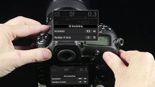 Nikon D850 Exposure Bracketing Setup Tutorial [upl. by Aisetal144]