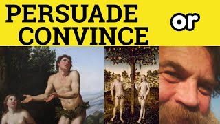 Convince Vs Persuade  Convince and Persuade Meanng  Difference  ESL British English Pronunciation [upl. by Crutcher476]