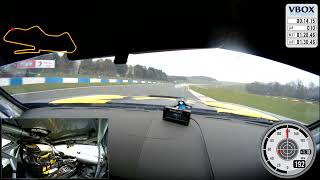 Donington Park Mercedes AMG GT3 Onboard [upl. by Jerrome]