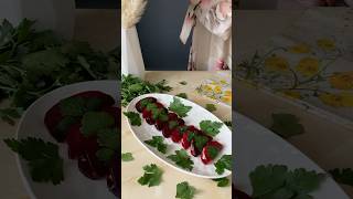 Beetroot appetizer [upl. by Ford]