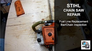 Stihl 041AV Chain Saw Repair [upl. by Riha]