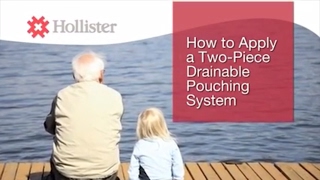 How to Apply a TwoPiece Drainable Ostomy Pouching System [upl. by Aiciles]