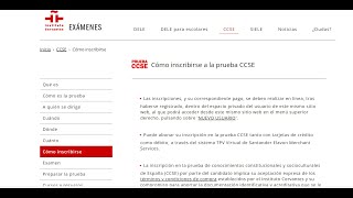 Como inscribirse para el examen de la nacionalidadexamen CCSE [upl. by Eerdna]