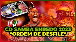 ✅CD Sambas de Enredo 2023  Versão Oficial CD Escolas de Samba 2023 [upl. by Frantz]