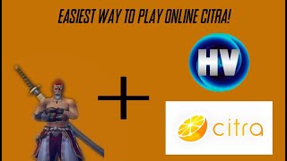 EASIEST WAYS TO PLAY ONLINE CITRA with server CITRA amp HV MH 3DS ONLINE [upl. by Steady552]