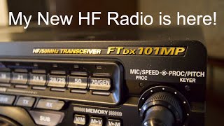 New Yaesu FTDX101MP Unboxing with Sceptre External Monitor [upl. by Ahseiyk]