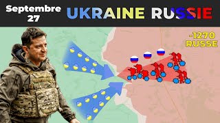 VICTOIRE DE LUKRAINE  les Russes ont subi de très lourdes pertes   Guerre UkraineRussie [upl. by Etnaik]