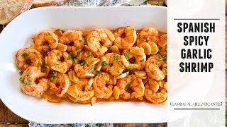 The BEST Spicy Garlic Shrimp with a DEEP Garlic Flavor  Easy Recipe [upl. by Evanthe]