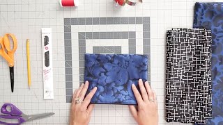 How To Make A Handbag Zipper Clutch For Beginners [upl. by Dyana]