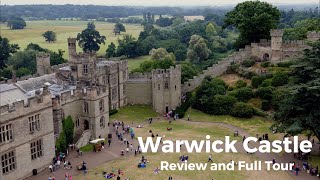 Warwick Castle  Review and Full Tour 4K [upl. by Vita]