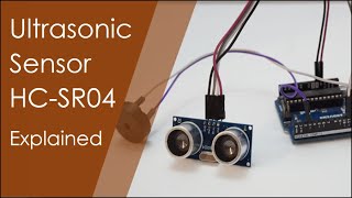 How to use Ultrasonic Sensor HCSR04 with Arduino [upl. by Ayardna452]