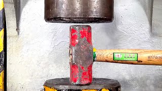 More Than100 Best Hydraulic Press Moments  Oddly Satisfying [upl. by Sapowith]