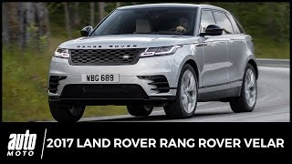 2017 Range Rover Velar ESSAI  système métrique [upl. by Ativad491]