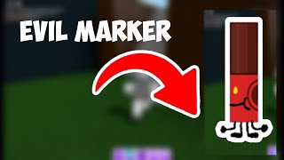 How to Get The “Evil Marker”  ROBLOX FIND THE MARKERS [upl. by Burnham]