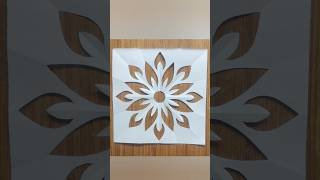 Paper Stencil  Paper Rangoli [upl. by Nitsirk]