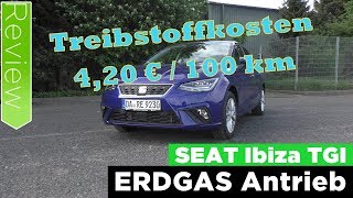 SEAT Ibiza FR 10 TGI  Test Review und Fahrbericht  Testdrive [upl. by Evelyn551]