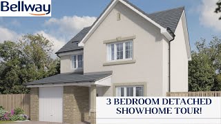 BELLWAY quotBELFRYquot 3 BEDROOM DETACHED PROPERTY SHOWHOME TOUR NEW BUILD HOUSE UK [upl. by Hsoj430]