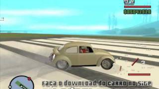 Super Fusca Turbinado biturbo MOD para GTA San Andreas de Android APK e PC [upl. by Shirk]