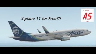 X plane for free Welcome to Xplane 11 DEMO [upl. by Ahsienod253]