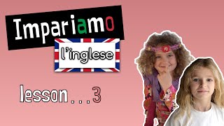 INGLESE PER BAMBINI  03  Impara linglese per bambini  learn english [upl. by Rossuck]