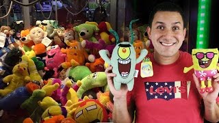 Many mini Claw Machine Wins from Dave amp Busters [upl. by Server180]