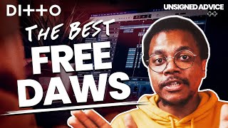 Best FREE DAWs for 2025  Music Software for Artists on a Budget  Ditto Music [upl. by Grefe]