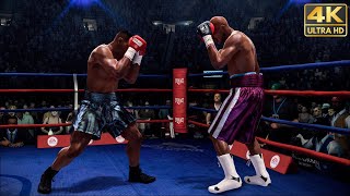 Fight Night Champion  Mike Tyson VS Evander Holyfield  4K 60FPS [upl. by Leuams]