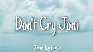 Dont Cry Joni  Conway Twitty amp Joni Lee ✓Lyrics [upl. by Frymire]