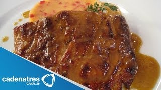 Receta para preparar carne de res con salsa de tamarindo Salsa de tamarindo  Carne en salsa [upl. by Armilla837]