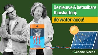 WATERACCU 🔋 De nieuwe amp betaalbare thuisbatterij [upl. by Senskell]